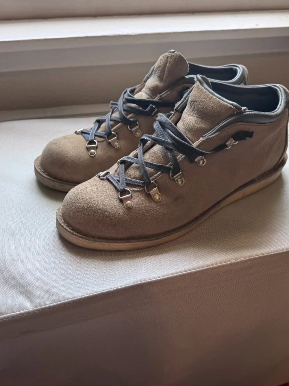 Danner Tramline Gray Suede Boots Men's 12 EE Wide